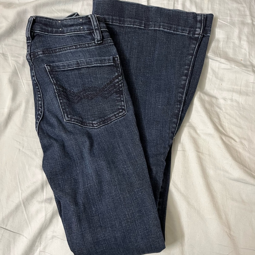 Dark Blue Idyllwind Flares, size 0